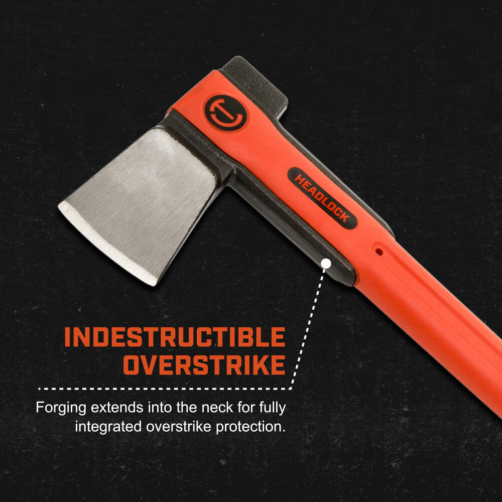 Crescent HEADLOCK 8lb Fiberglass Splitting Axe with 36 Inch Handle, large image number 3