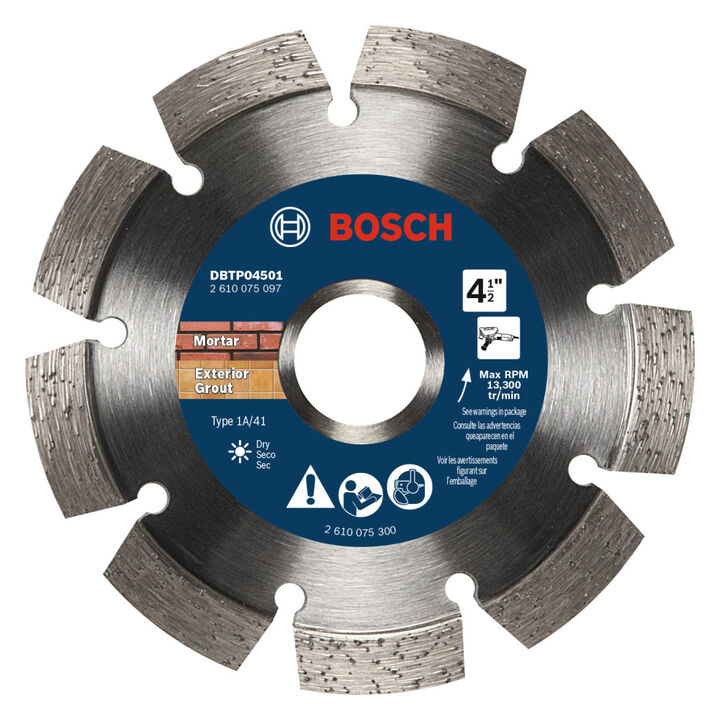 Bosch 4-1/2 Inch Tuckpointing Wheel