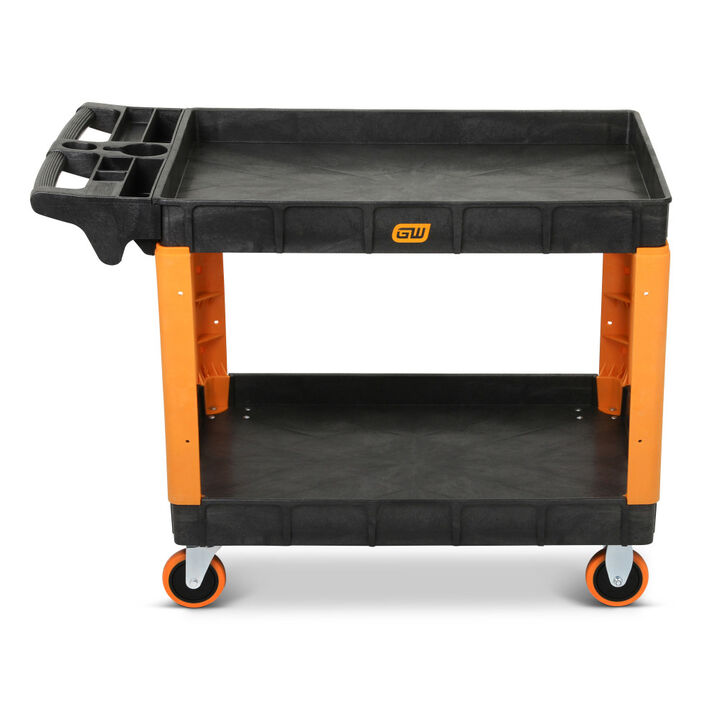 GEARWRENCH 46 Inch 2 Shelf Heavy Duty Utility Cart