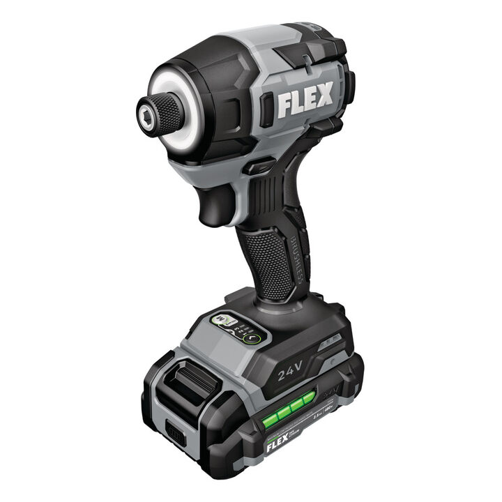 FLEX 1/4 Inch Hex Impact Driver Kit, large image number 1