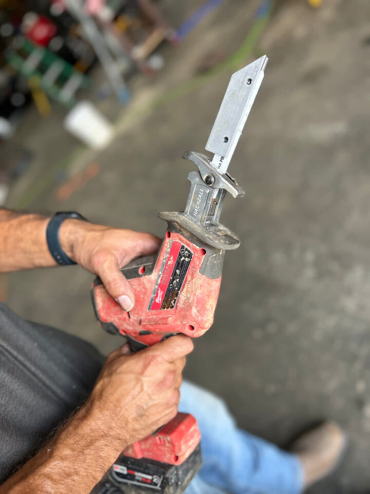 Hack Stop Reciprocating Saw Blade Mounted Depth, large image number 6