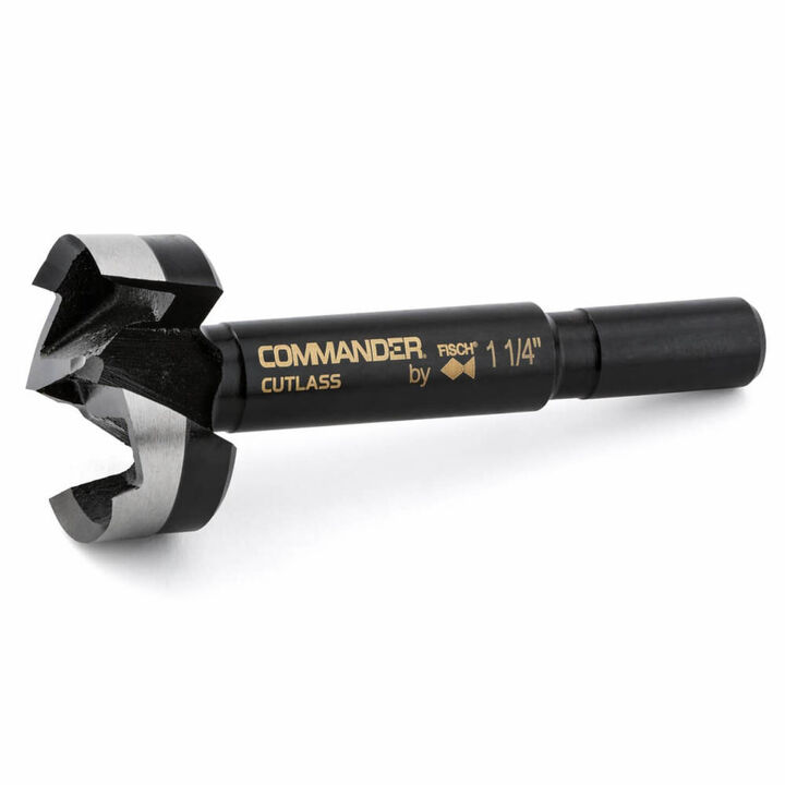 Commander Tool Cutlass 1-1/4 Inch Forged Steel Forstner Bit