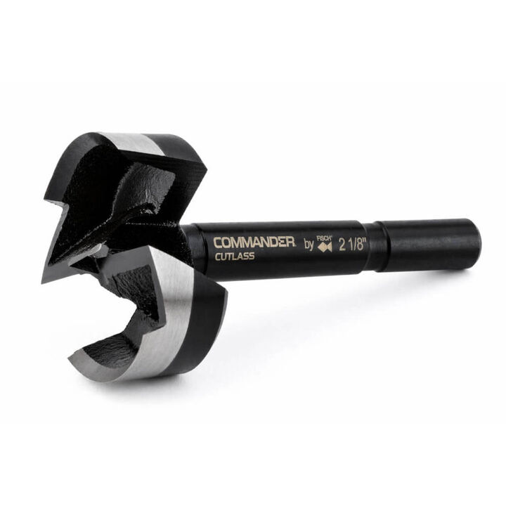 Commander Tool Cutlass 2-1/8 Inch Forged Steel Forstner Bit