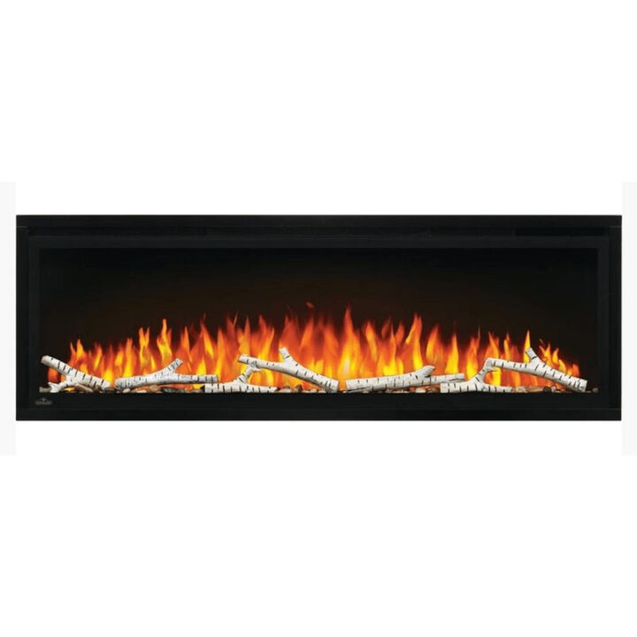 Napoleon Birch Log Kit with Rocks for Entice 50 Inch Electric Fireplace
