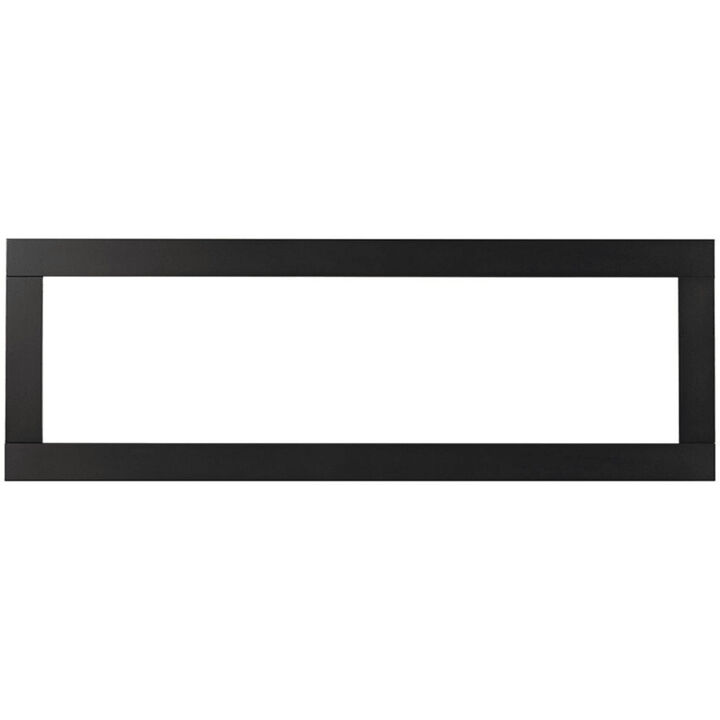 Napoleon Deep Trim Kit for CLEARion Elite 60 Inch Electric Fireplace Black Steel