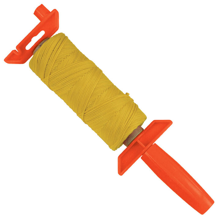 Kraft Tool Co Yellow Braided Nylon Masons Line - 500 Ft on EZ-Winder