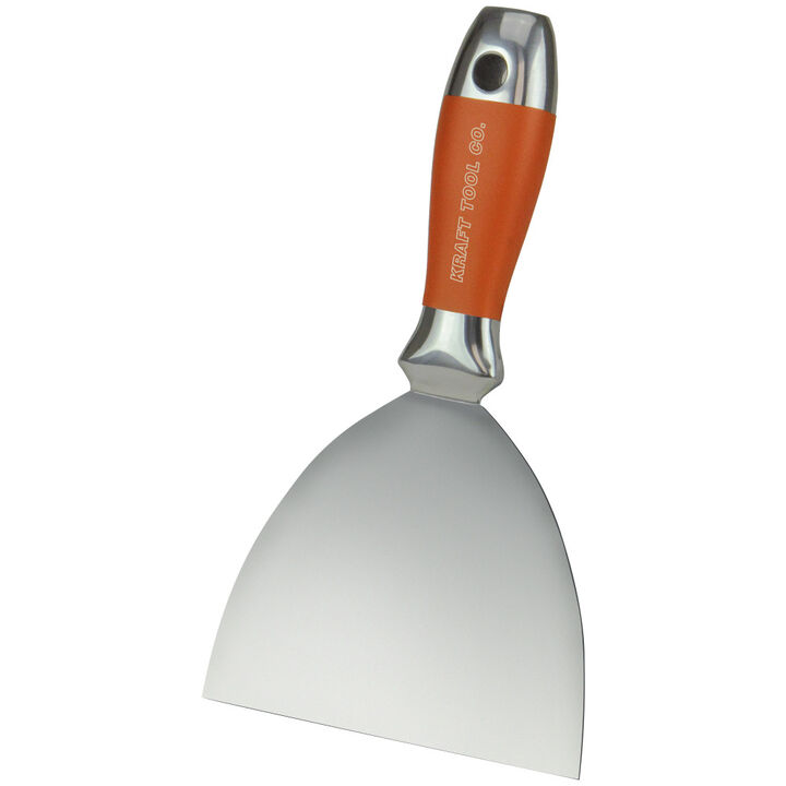 Kraft Tool Co Elite Series 5 Inch All SS Joint Knife with Sure Grip Handle