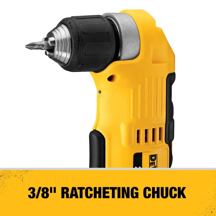 DEWALT 20V Max Right Angle Drill and Bit Set Bundle, large image number 3