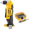 DEWALT 20V Max Right Angle Drill and Bit Set Bundle, small image number 1