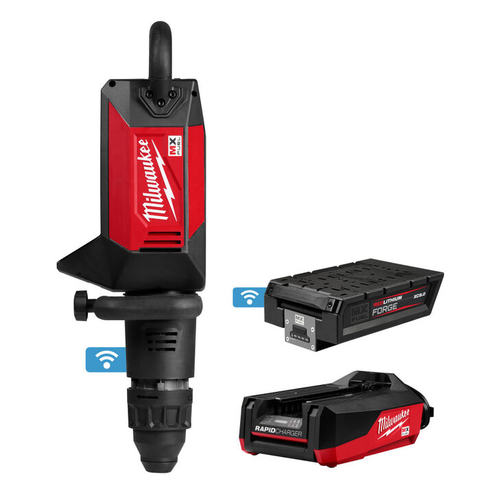 Milwaukee MX FUEL 27 lb SDS MAX Demolition Hammer Kit