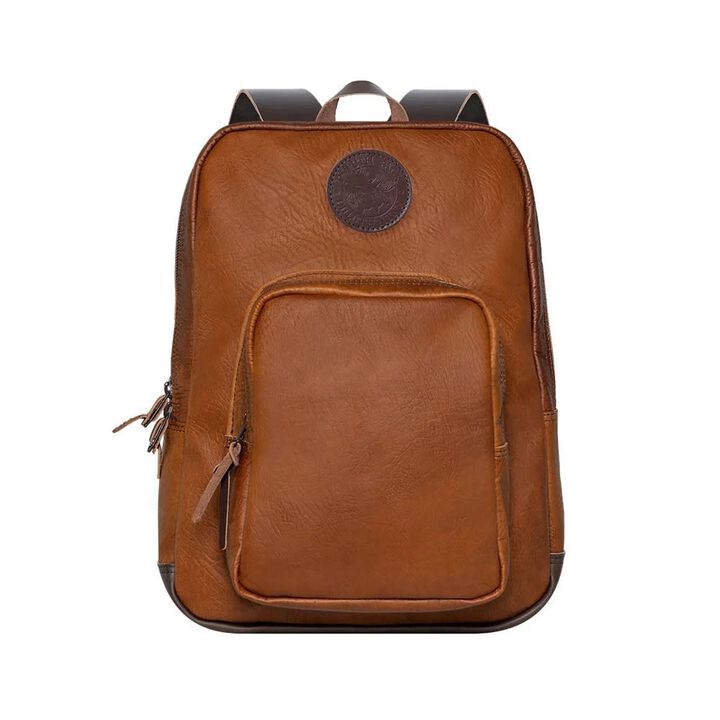 Duluth Pack Brown Bison Leather Standard Backpack