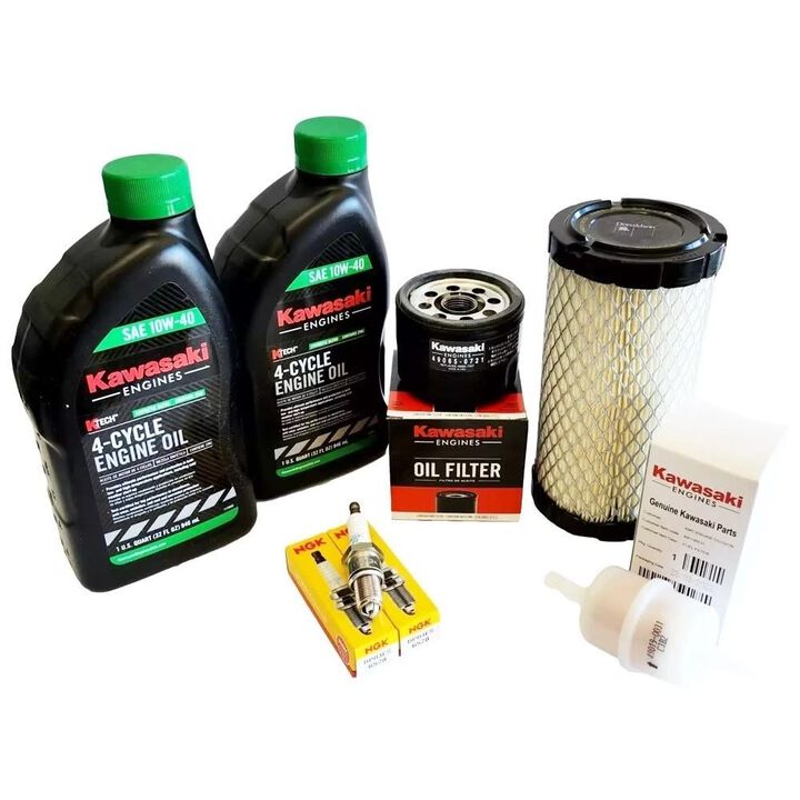 Kawasaki Engines FX Engine Tune-Up Kit with 10W-50 Oil