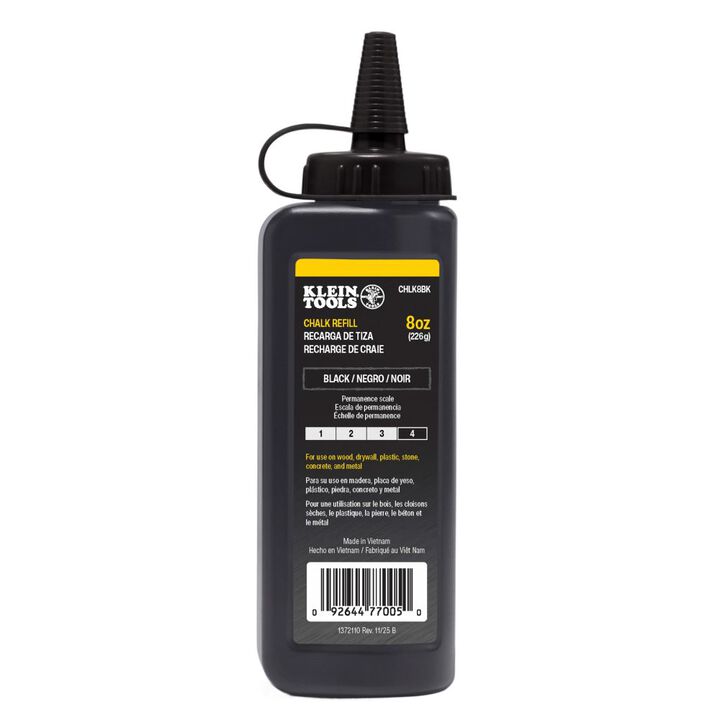 Klein Tools 8 Oz Black Chalk Refill