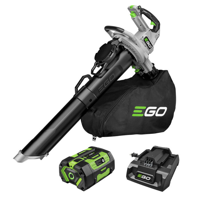 EGO 500 CFM Leaf Vacuum/Mulcher Kit with 6.0Ah Battery & Charger