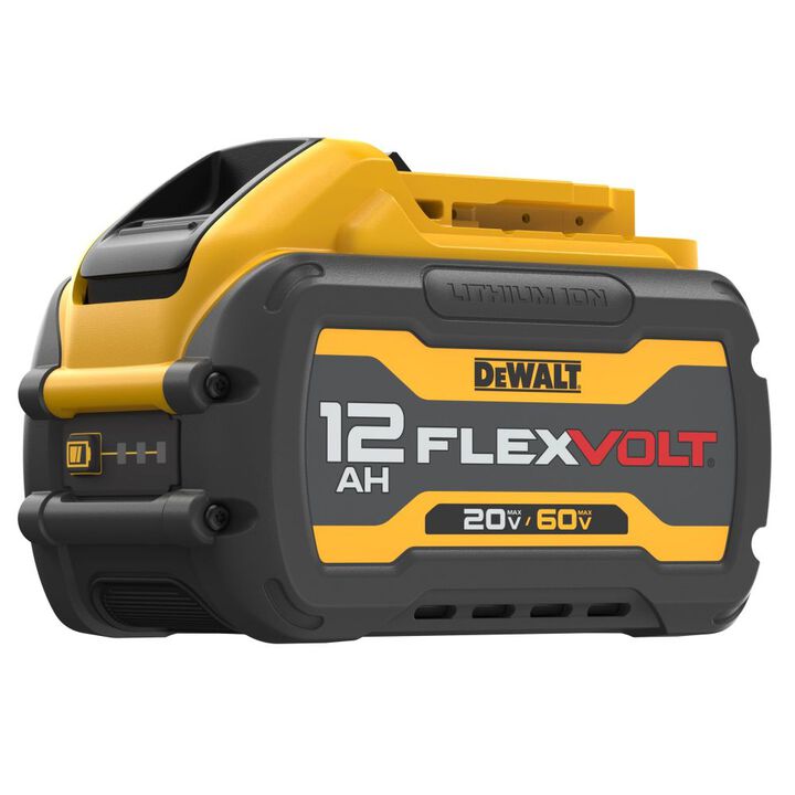 DEWALT 20V/60V MAX FLEXVOLT 12Ah Lithium-Ion Tabless Power Tool Battery Pack with Fuel Indicator