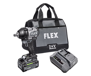 FLEX 1/2 Inch Mid Torque Impact Wrench Kit