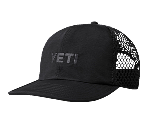 Yeti logo performance hat in Black