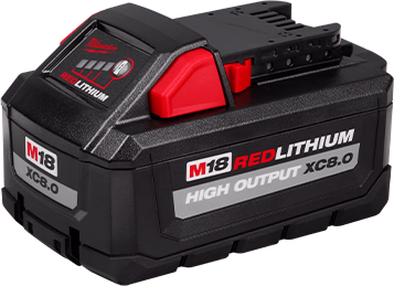 Milwaukee M18 Redlithium high output battery