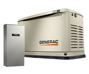 Generac Guardian 18kW Home Back Up Generator with Whole House Switch WiFi-Enabled