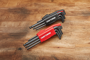 Craftsman 20 piece Metric and Sae hex key set