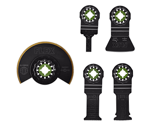 FLEX 5-Piece Oscillating Multi-Tool Trimming Project Set