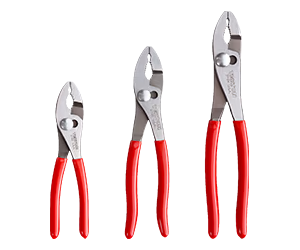 Tekton Slip Joint Pliers Set, 3-Piece (6-1/2, 8, 10 Inch)