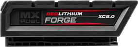 Milwaukee MX Fuel Redlithium Forge battery
