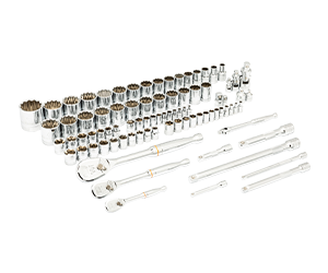 Gearwrench 104 Piece 0.375 Inch Drive Master Metric Socket Set