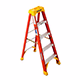 Werner 5-ft Fiberglass Type 1A - 300 lbs. Capacity Step Ladder
