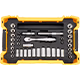 DEWALT TOUGHSYSTEM Mechanics Tool Set 1/4in 3/8in Drive 131pc