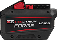 Milwaukee M18 Redlithium Forge battery
