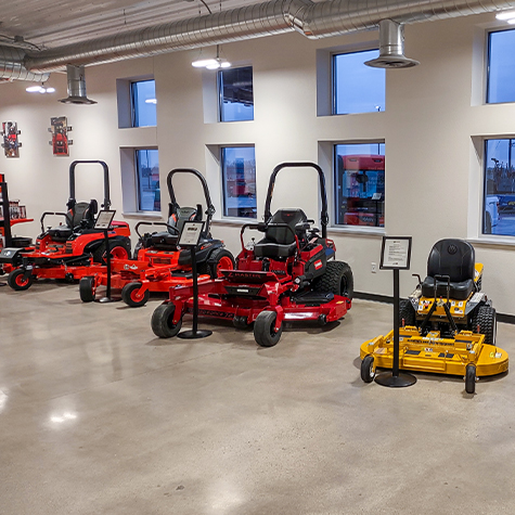 Salesfloor view of the Acme equipment in Minot, ND