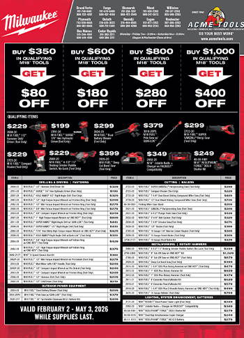 2026 Q1 Milwaukee Catalog