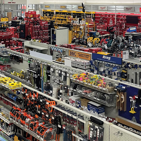 Overview of the Williston, ND Acme Tools store
