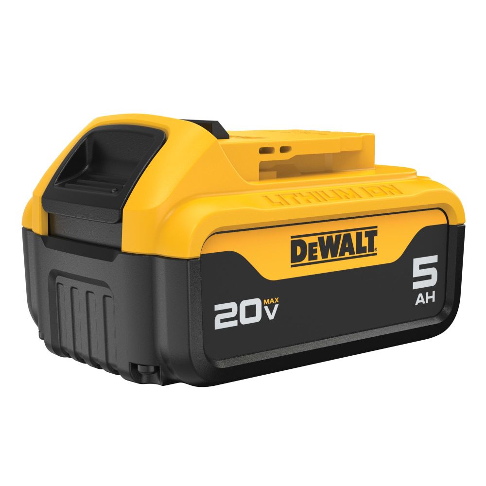 DEWALT 20V MAX 20V 5Ah Lithium Ion Power Tool Battery Pack with Fuel Indicator image number null