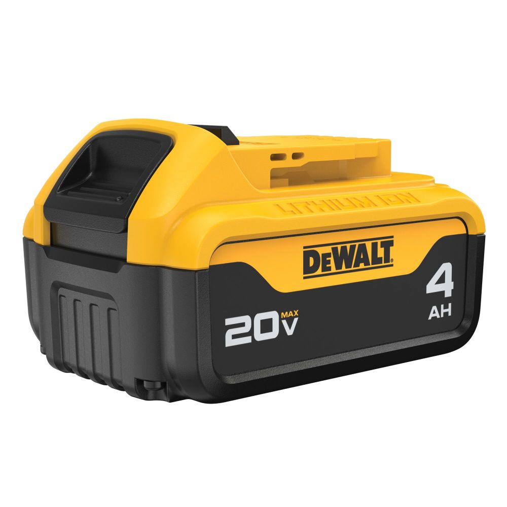DEWALT 20V MAX 20V 4Ah Lithium Ion Power Tool Battery Pack with Fuel Indicator image number null