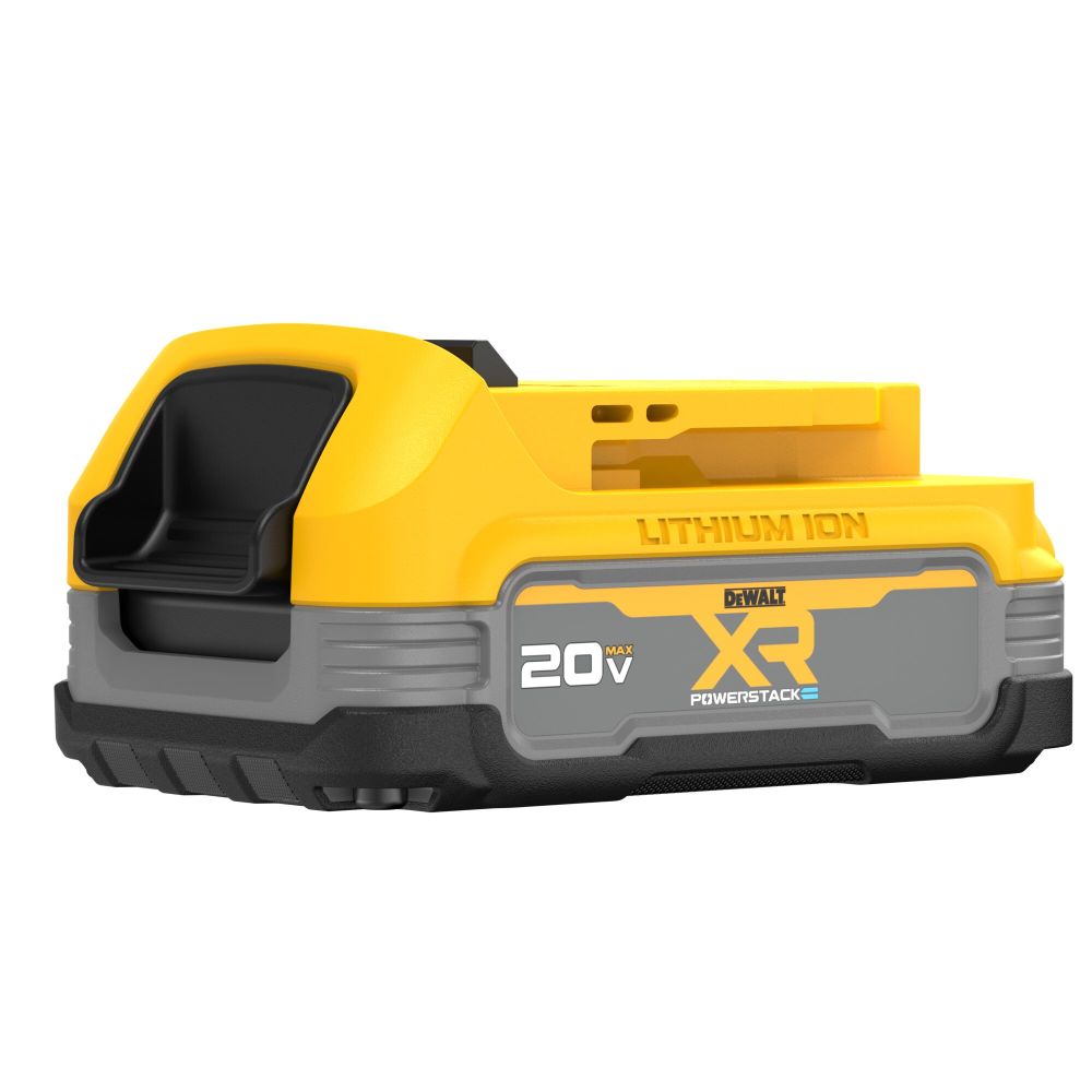 DEWALT 20V MAX XR POWERSTACK 20V 1.7Ah Power Tool Battery Pack with Fuel Indicator image number null